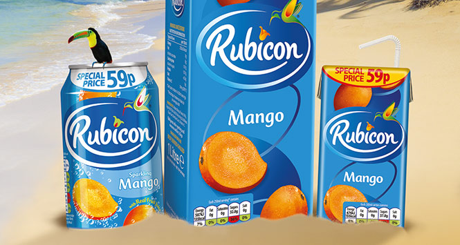 Rubicon exotic juice drink