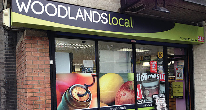 Woodlands local convenience store