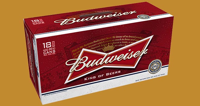 Pack of Budweiser