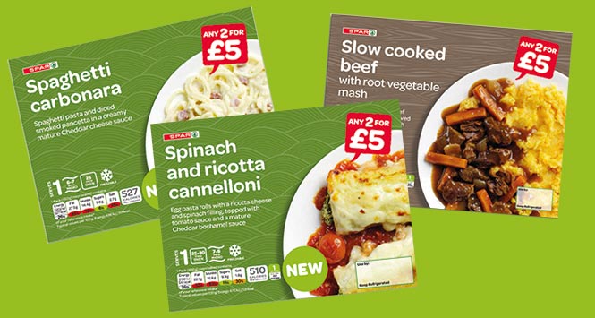 Spar ready meals