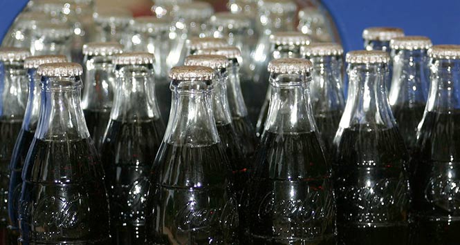 Bottles of Coke