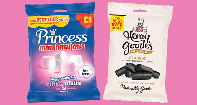 Princess Marshmallows and Henry Goode licorice