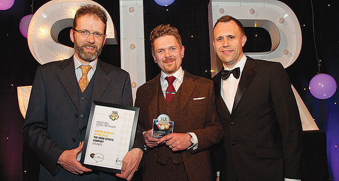 Good Spirits Co accepting award