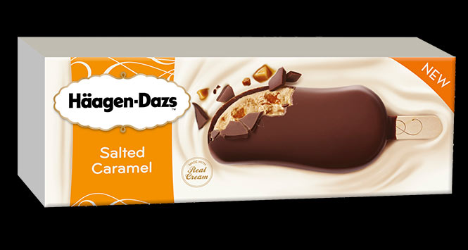 Haagen-Dazs ice lolly