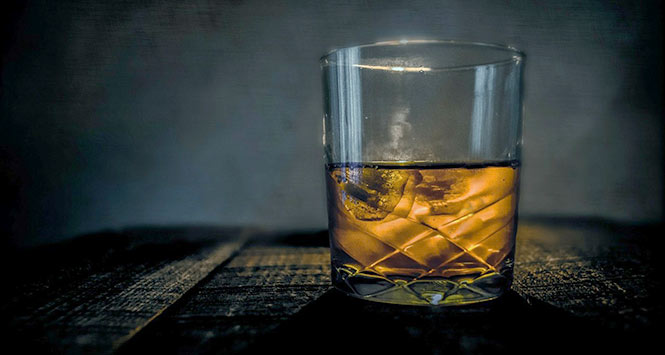 Glass of whisky