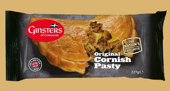 Ginsters Cornish Pasty