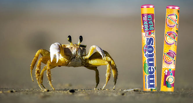 Mentos Mix on the Beach