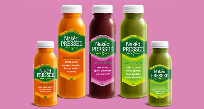 Naked Cold Pressed range