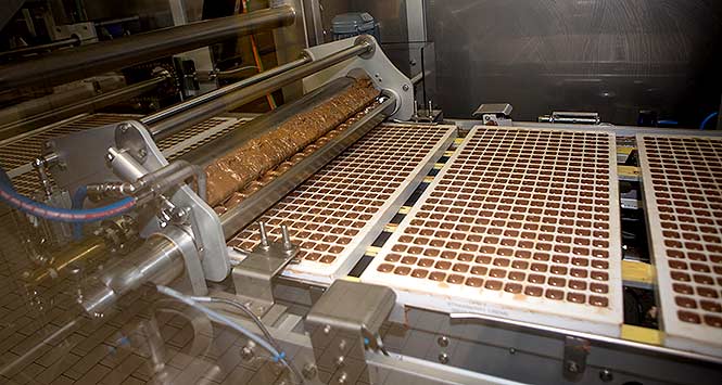 Cadbury production line