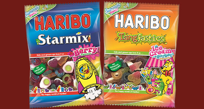 Haribo Summer Frenzy packs