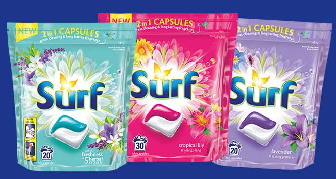 Surf dual capsules