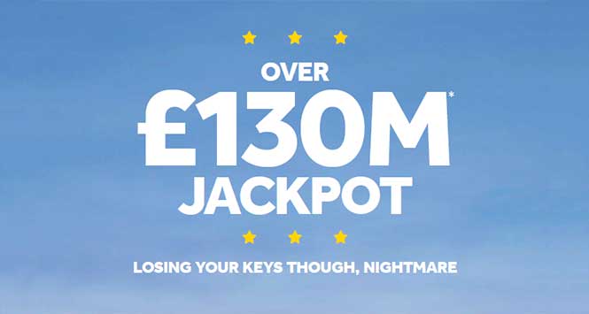 Euromillions jackpot poster