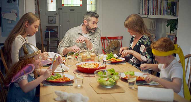 Still from Oxo add