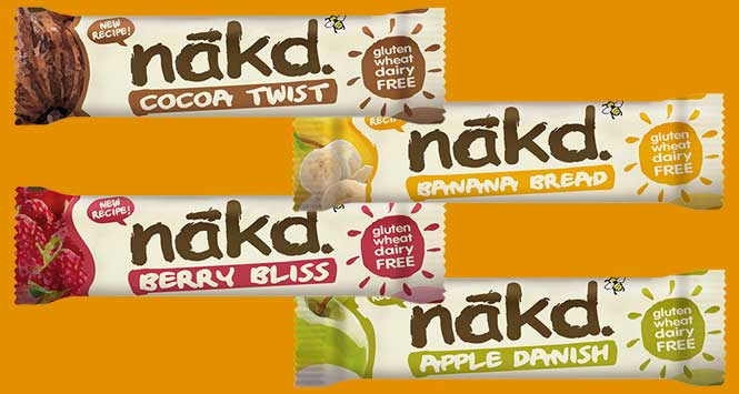 Nakd breakfast bars