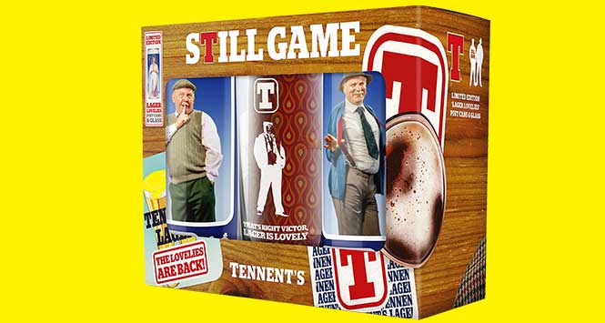 Still Game pack of Tennent's Lager