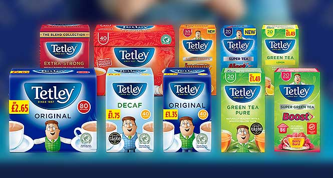 Tetley Tea range