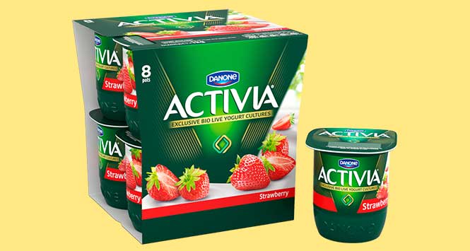 Activia yoghurt