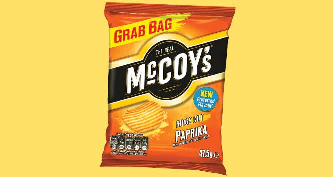 McCoy's paprika flavour