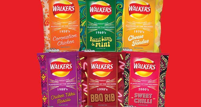 Walkers 70th anniversary range