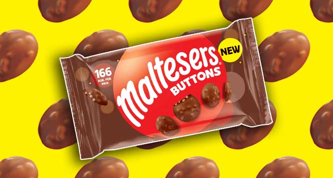 Maltesers Buttons