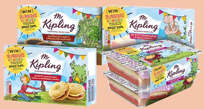 Mr KIpling's Roald Dahl range