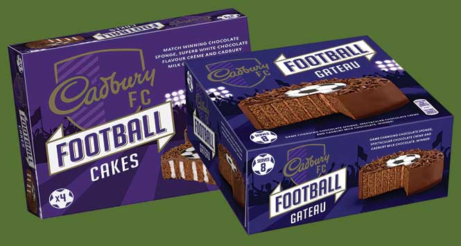 Cadbury Football Cakes