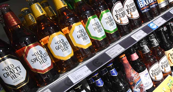 Costcutter craft beer selection