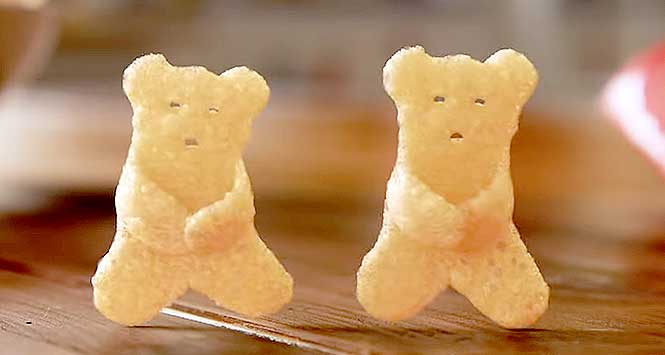 Naked Pom-Bear snacks