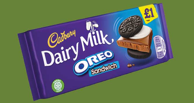 Cadbury Dairy Milk Oreo Sandwich