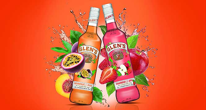 Glen's flavoured vodkas