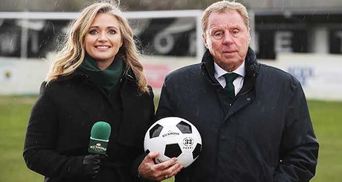 Harry Redknapp and Hayley McQueen