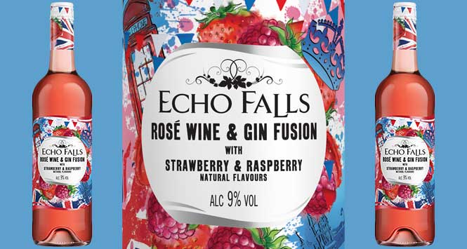 Echo Falls Rose Wine and Gin fusion