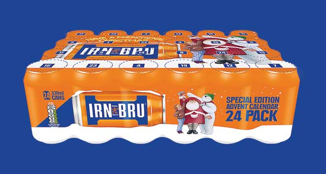 Irn-Bru advent calendar