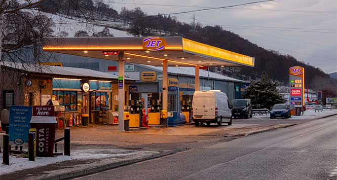 JET forecourt