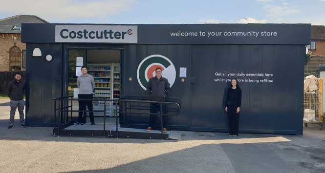 Costcutter's pop-up shop