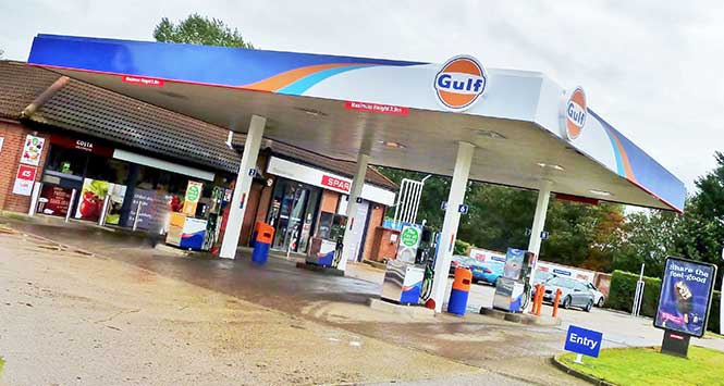 Gulf forecourt