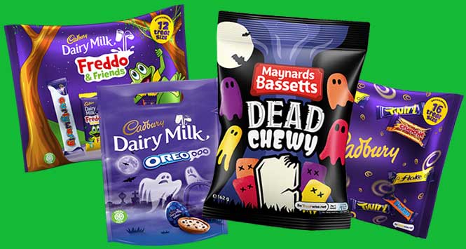 Mondelez Halloween confectionery