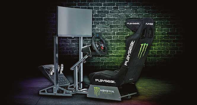 Monster Energy racing simulator