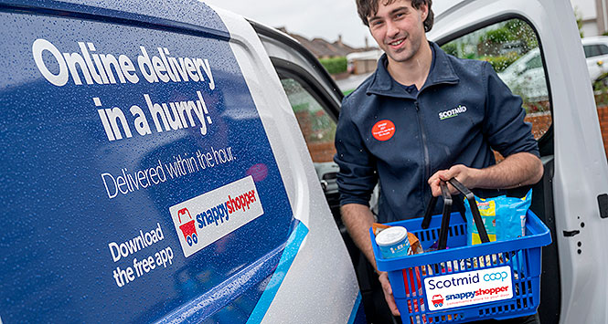 Scotmid delivery van