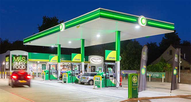 BP forecourt