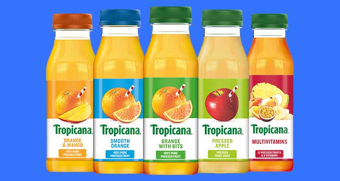 Tropicana on-the-go range