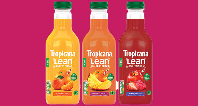 Tropicana Lean range