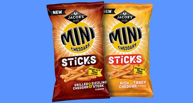 Jacob's Mini Cheddars Sticks