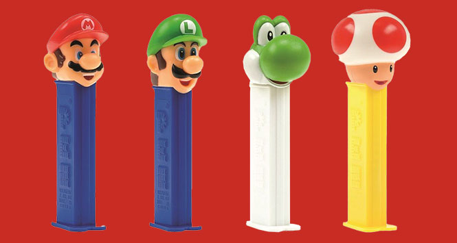 Nintendo Pez dispensers