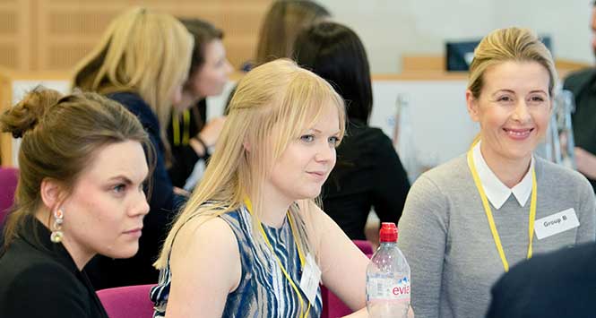 Ladies at Women in Wholesale event