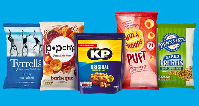 KP Snacks range