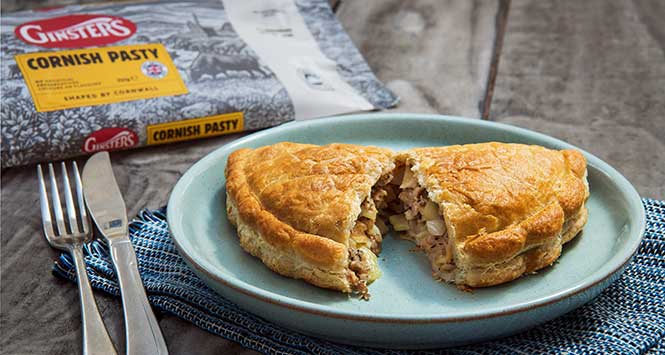 Ginsters Cornish pasty