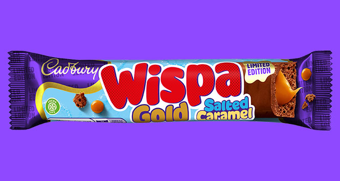 Salted Caramel Cadbury Wispa