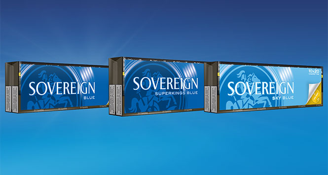 Sovereign Blue cigarettes