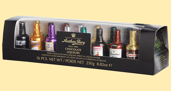 Anthon Berg chocolate liqueurs